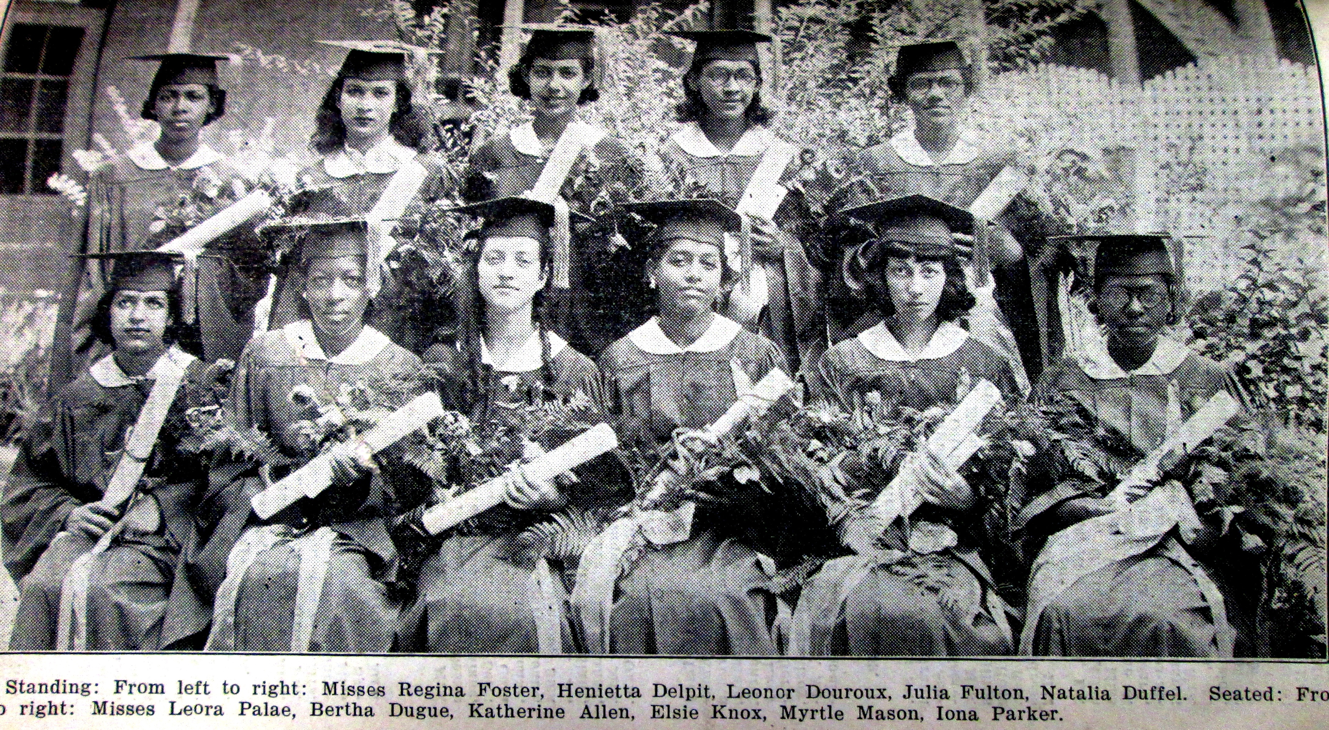 St.Mary's Academy- Class of 1937