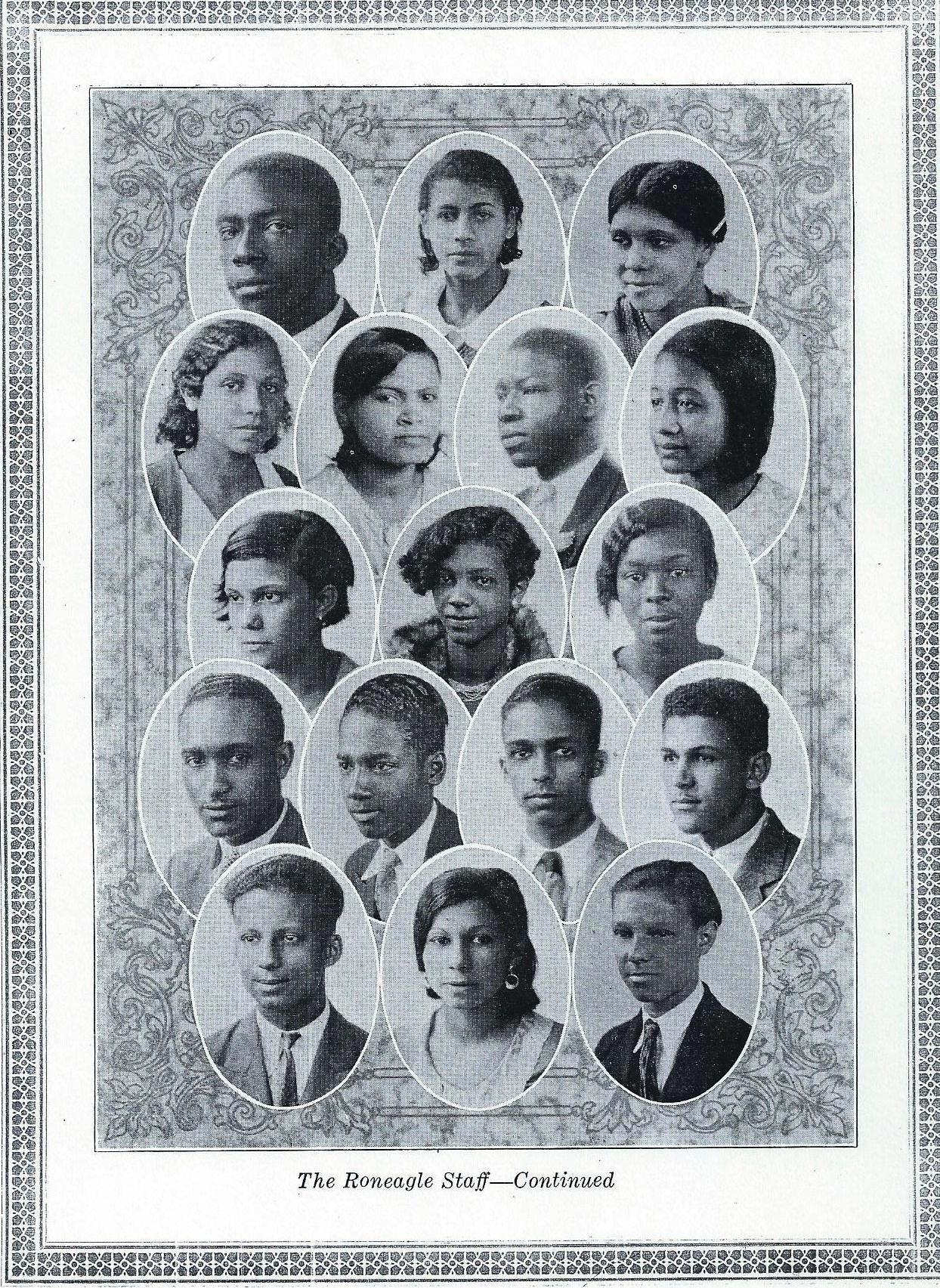 McD#35 Yearbook Staff (p.2)-1931