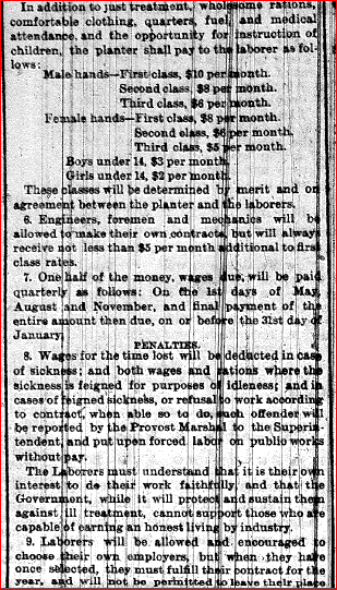 Plantation Regulations 2 4.29.1865